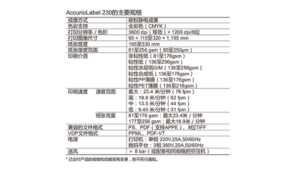 柯美AccurioLable230數(shù)碼標(biāo)簽印刷機(jī)